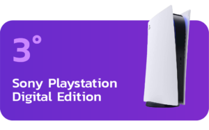 3° IN CLASSIFICA: Console Sony PlayStation – edizione digitale